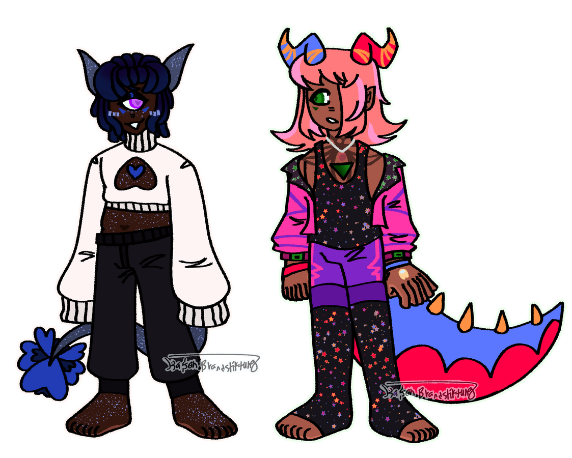 2 Fullbodies Of Aleck & Reileigh